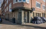 Hoek Van Woustraat/Carillonstraat.
<br/>
Marcel Westhoff, 2018-03-01